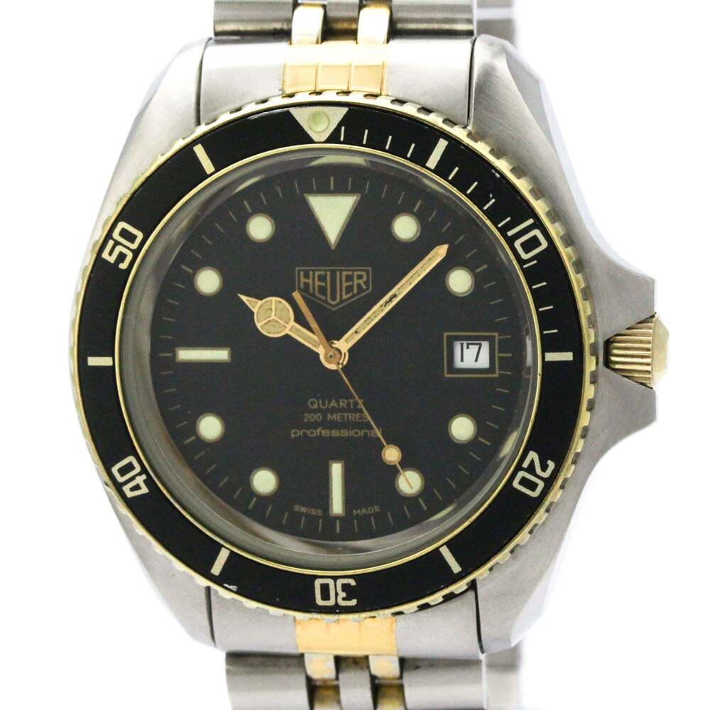 TAG HEUER 1000 Gold Plated Steel Quartz Mens Watch 980.021